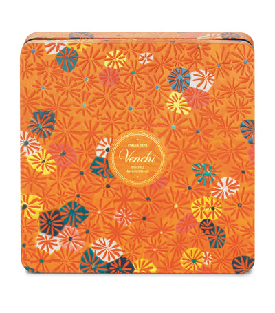 Venchi 1878 Murrine Metal Tin Chocolate Gift Box 300g