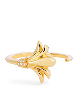 L'Atelier Nawbar Mini Yellow Gold and Diamond Psychedeliah On A Vine Ring