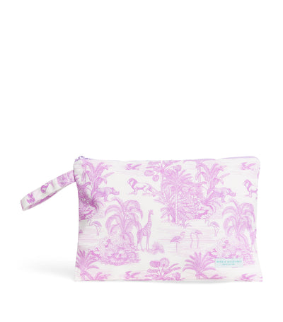 Marie Raxevsky Large Waterproof Jungle Print Children's Pouch