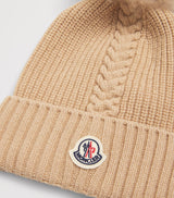 Children's Virgin Wool Pom-Pom Winter Beanie