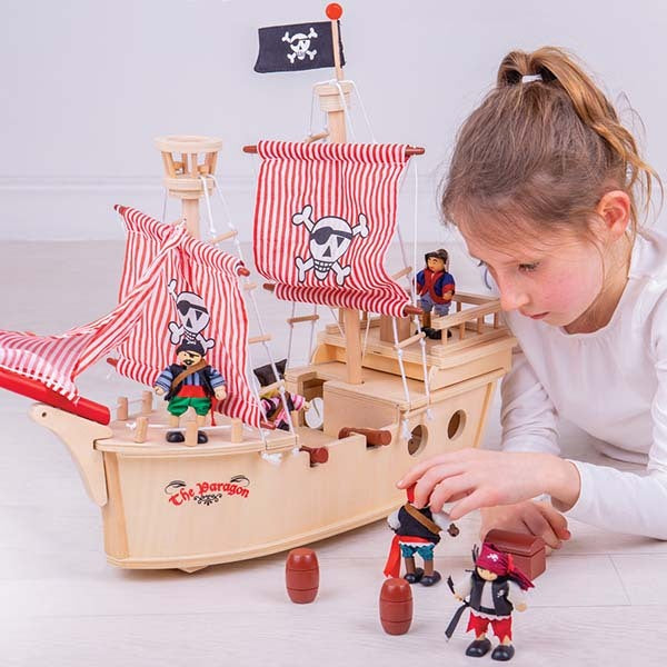 Tidlo The Paragon Pirate Ship Playset GOODS Superdrug