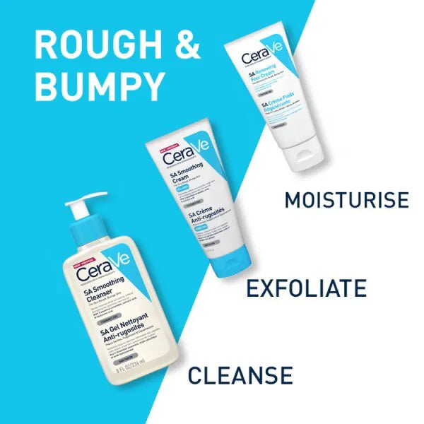 CeraVe SA Smoothing Cleanser with Salicylic Acid 236ml - British product