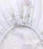 Yves Delorme Floral Orchidee single fitted sheet 90cm x 200cm (British brand)