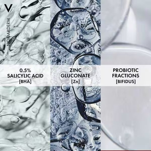 Vichy Normaderm Phytosolution Cleansing Gel 200ml (British brand)
