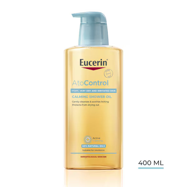 Eucerin AtoControl bath and shower oil for dry skin 400ml - British product