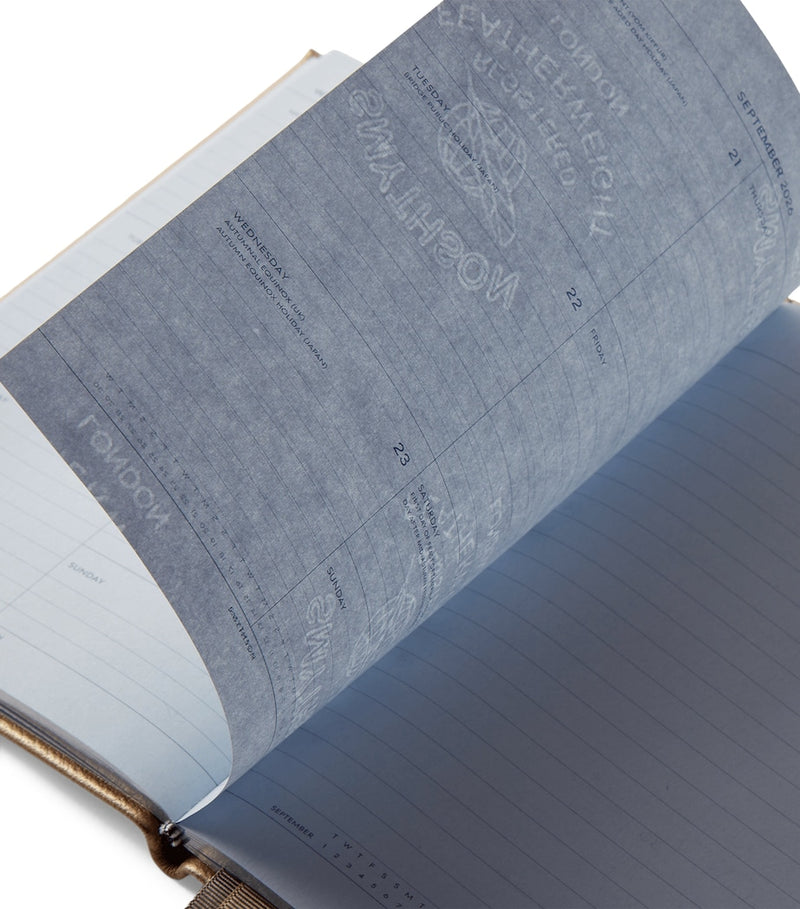 Smythson Soho A5 2026 diary (British brand)