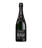 Glittering Champagne Bottle Christmas Tree Decoration