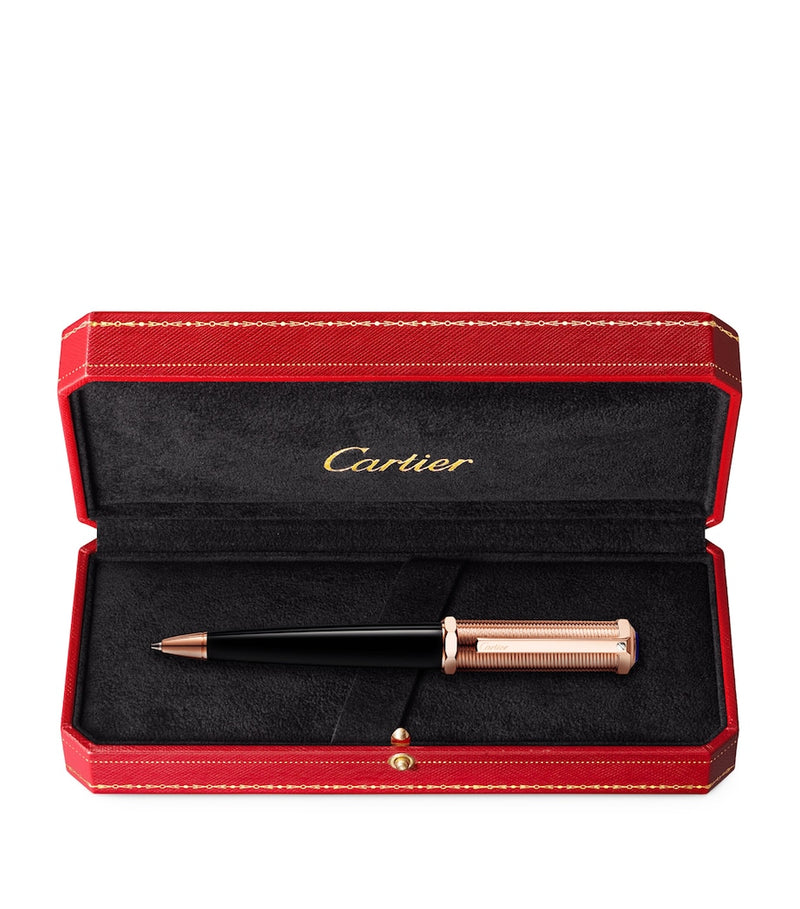 Cartier Santos-Dumont ballpoint pen - British product