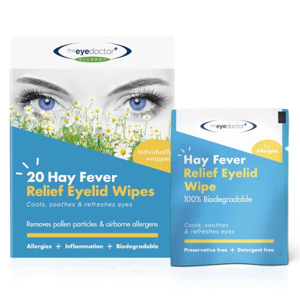 The Eye Doctor Allergy Eyelid Wipes GOODS Superdrug