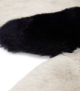 Sheepskin Striped Buggy Snuggler 45cm x 67cm