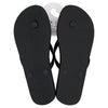 Black flip flops S/M size for summer days (British brand)