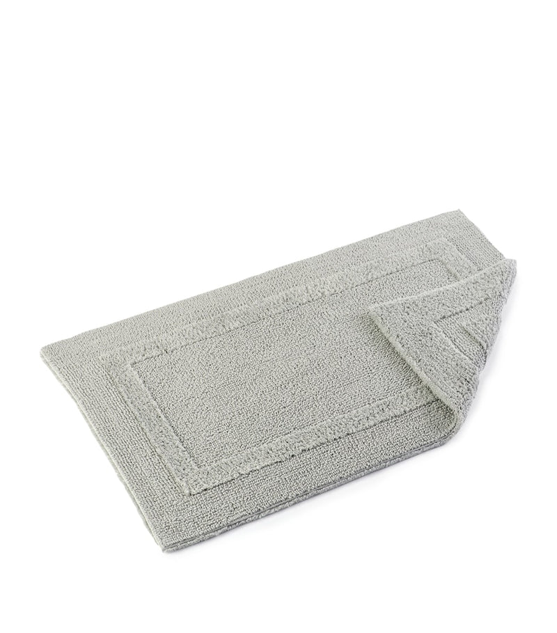 Abyss & Habidecor reversible bath mat in Egyptian Giza cotton 50cm x 80cm - British product