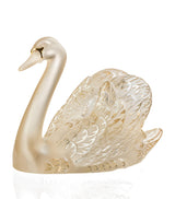 Lalique Swan Head Up Figure Sculpture