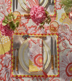Maison Margaux x Christopher Farr linen Island Hue napkins 45cm x 45cm, imported from the UK