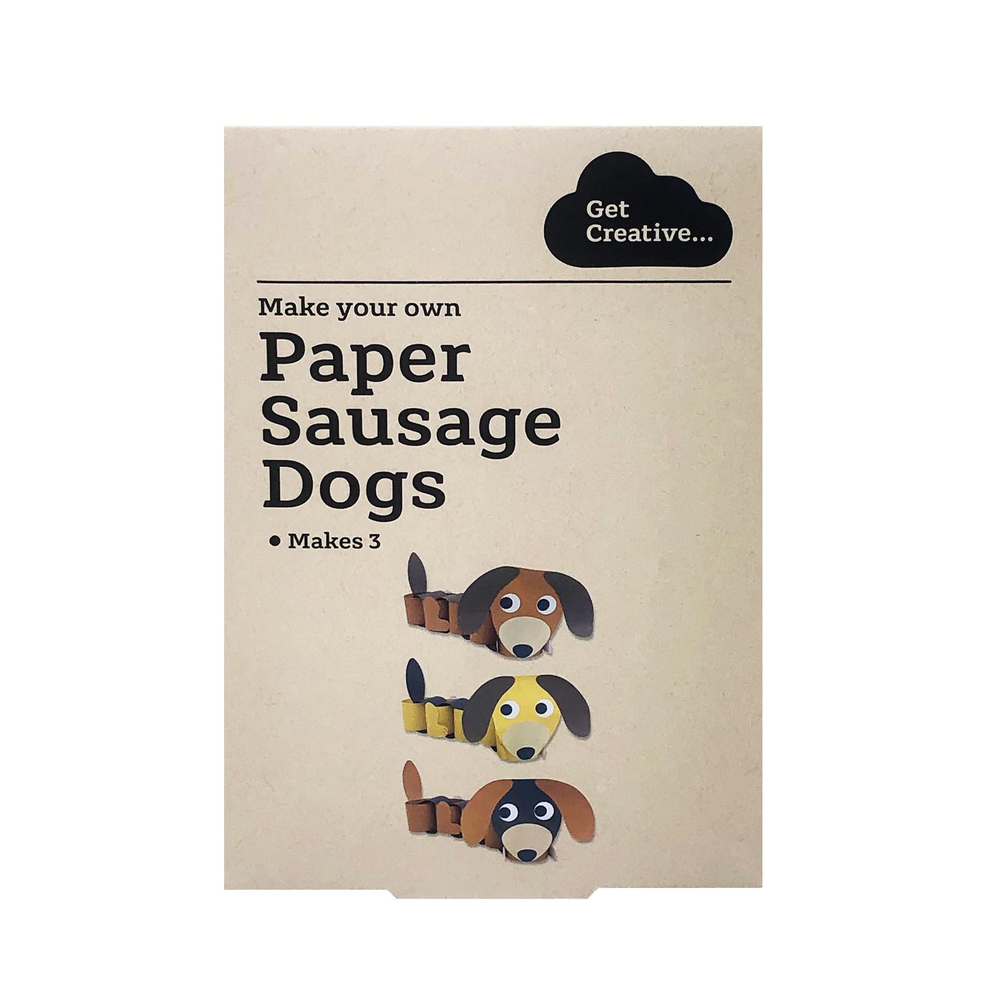 Sainsbury's Get Creative Paper Chain Sausage Dogs 3pk - McGrocer
