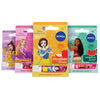 Nivea Disney Princess Lip Balm Bundle 4x4.8g, imported from the UK