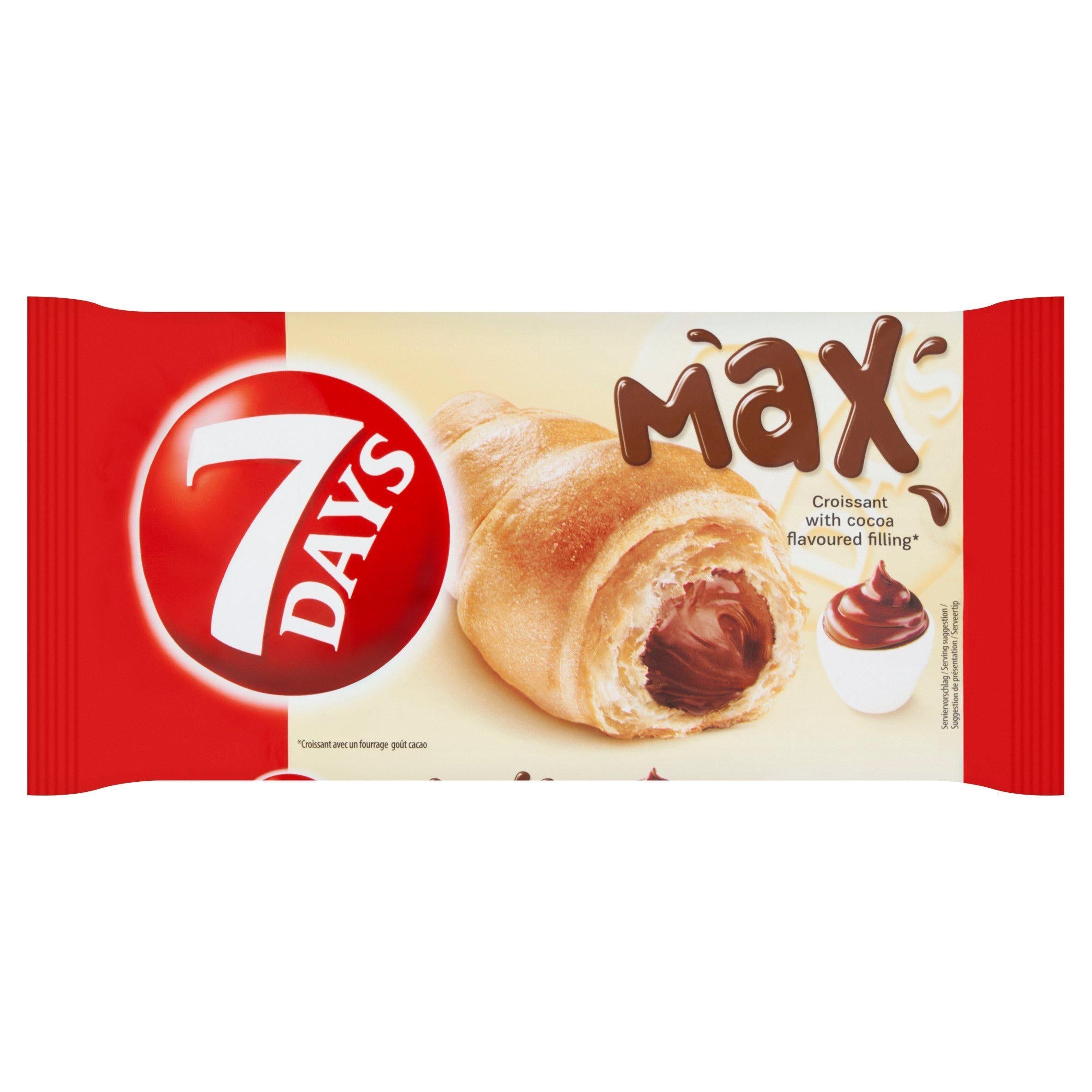 7 Days Croissant with Cocoa Filling Mах 80g - McGrocer