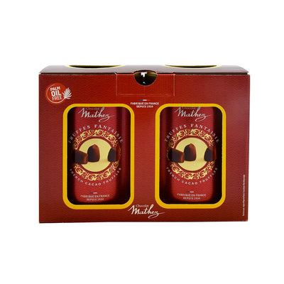 Mathez Cocoa Dusted French Truffles Chocolate Truffles 2 x 500g Tins