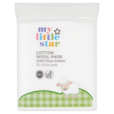 My Little Star Cotton Wool Pads Large 50 Pack