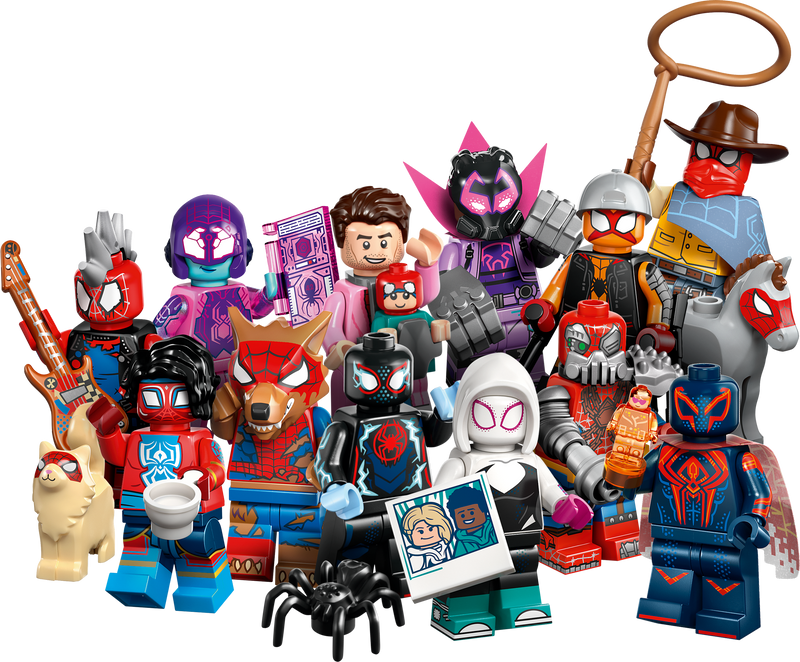 LEGO Spider-Man Minifigure Across the Spider-Verse (British brand)