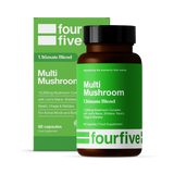 Fourfive Multi Mushroom Ultimate Blend Functional Complex 10000mg 60 Capsules