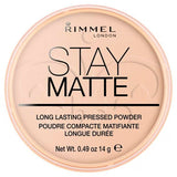 Rimmel Stay Matte Pressed Powder Peach Glow 3 Makeup