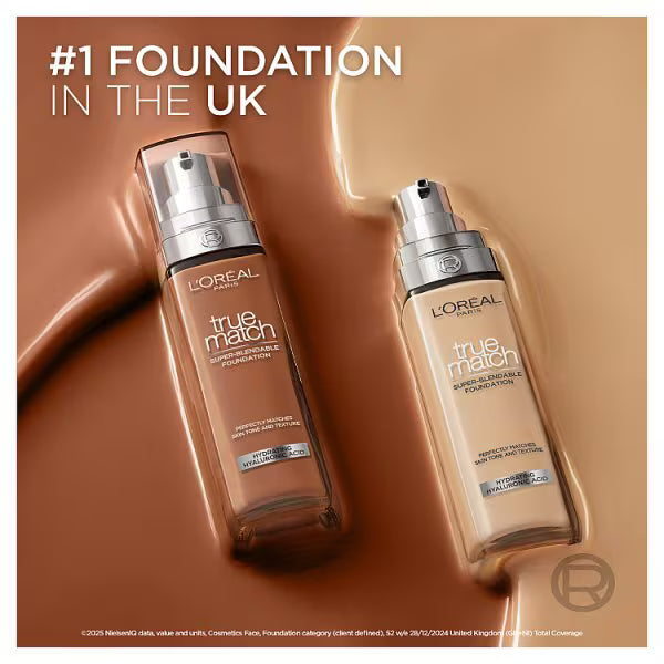 L'Oreal Paris True Match Liquid Foundation 4.5N 30ml (British brand)