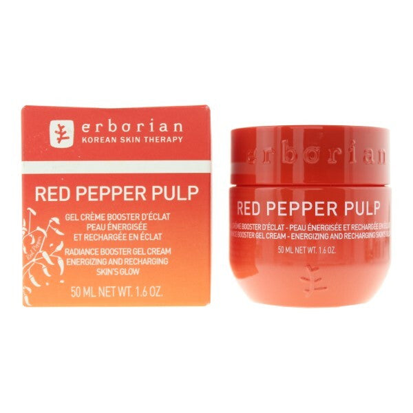 Erborian Red Pepper Pulp Radiance Booster Gel Cream 50ml - British product
