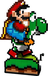 LEGO Super Mario World Mario and Yoshi 1215 Piece Building Kit