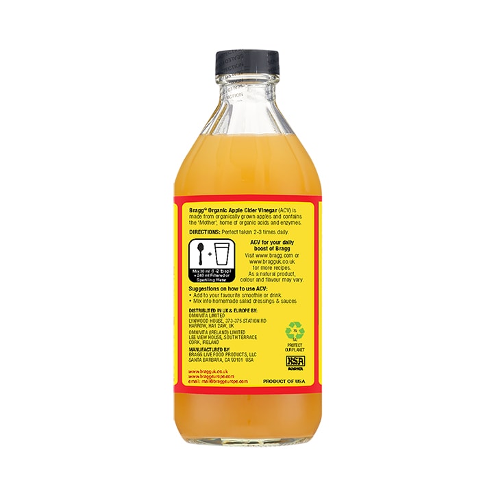 Bragg Organic Apple Cider Vinegar with The Mother 946ml - 998527