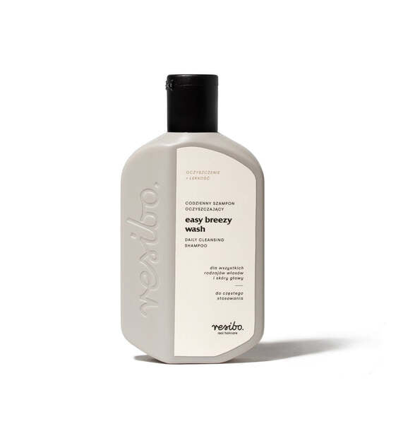 Resibo Easy Breezy Wash Daily Cleansing Shampoo 250ml, imported from the UK