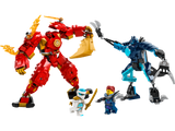LEGO Kai's Elemental Fire Mech Building Set 322 Pieces, UK version
