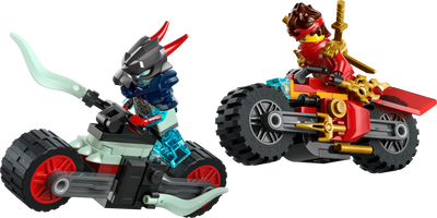 LEGO Kai's Motorcycle Speed Race Ninja Bike Set 79 Pieces
