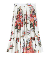 Dolce&Gabbana Kids Silk Floral Skirt 8-13 Years