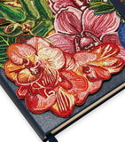 Moleskine large embroidered potpourri notebook 13x21cm with 176 pages, imported from the UK
