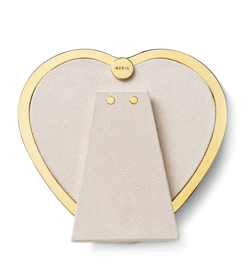 Aerin Martin heart-shaped photo frame 5.5 x 5.5 - British product