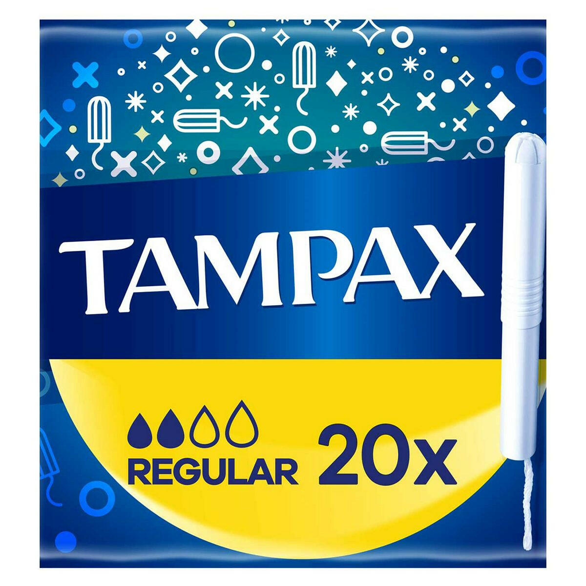 Tampax Regular Tampons Applicator Cardboard 20X GOODS Boots