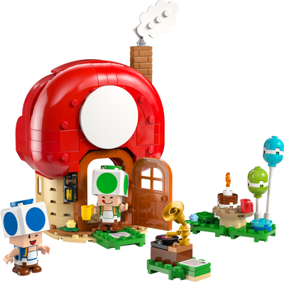 LEGO Super Mario Party at Toad's House Playset 276 Pieces