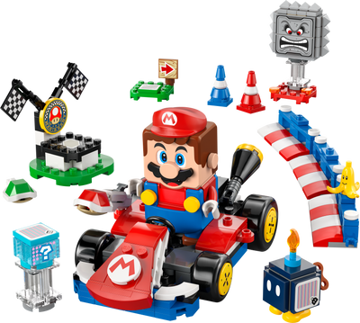 LEGO Mario Kart Interactive Building Set with Standard Kart 278 Pieces Age 7+