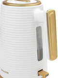Salter White Palermo Texture Kettle 1.7L (British brand)