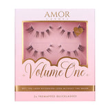 House of Amor Volume 1 Pre-Mapped False Eyelash Clusters 3 Pair Pack