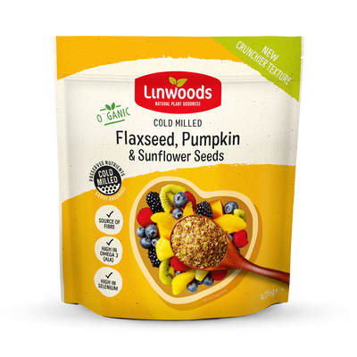 Linwoods Milled Organic Flaxseed Sunflower Pumpkin Seeds 425g