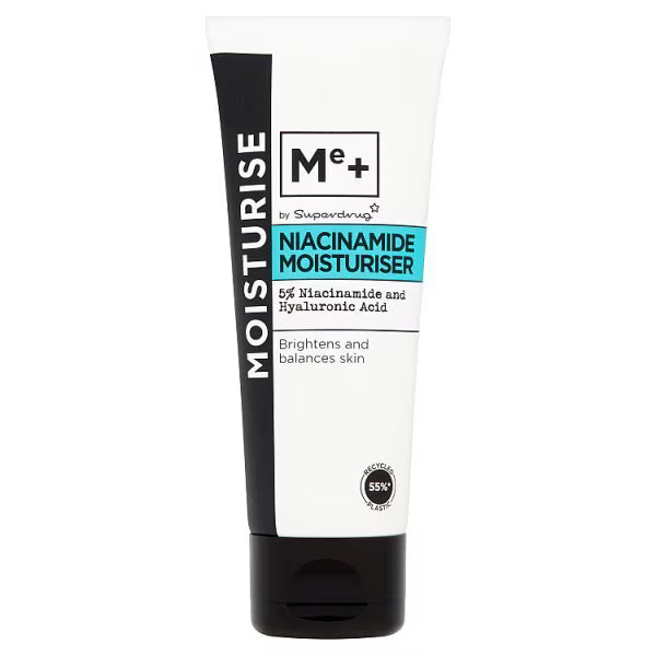Me+ Niacinamide Moisturiser 75ml, imported from the UK