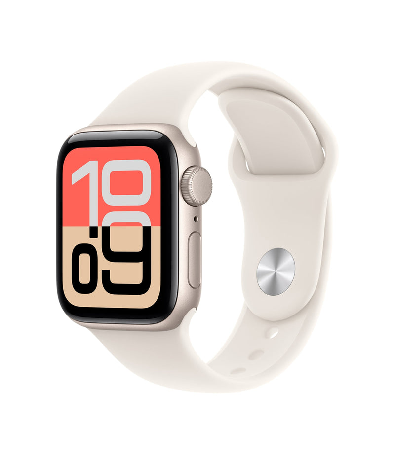 Apple smartwatch Starlight with Starlight Sport Band 40mm Small/Medium - British product