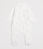 Patachou stretch-cotton printed all-in-one 1-24 months, imported from the UK