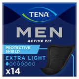 Tena Men Active Fit Absorbent Shield Incontinence Pad 14 Pack