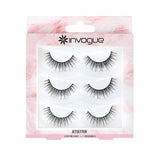 Invogue Multipack Lashes Jet Setter False Eyelashes 3 Pair