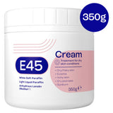 E45 Emollient Cream for Dry Skin and Eczema 350g