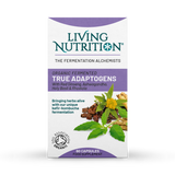 Living Nutrition Organic Fermented True Adaptogens 60 Capsules