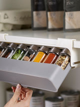 Joseph Joseph Grey Undershelf Spice Rack Cupboard Organiser